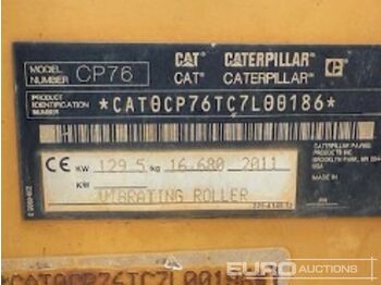 Compacteur 2012 CAT CP76: photos 3 Compacteur 2012 CAT CP76: photos 3