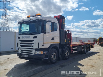 Camion plateau SCANIA G 400