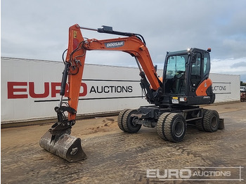 Pelle sur pneus DOOSAN DX57W