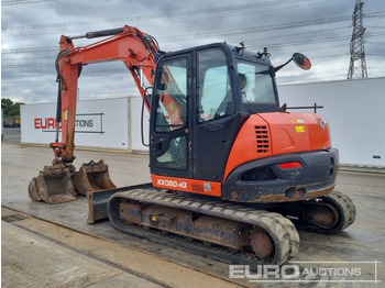 Mini pelle 2018 Kubota KX080-4A: photos 3