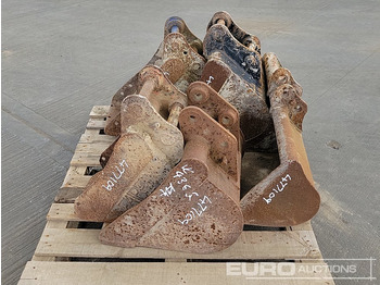 Godet 36" Ditching, 18", 18", 12", 12" Digging Bucket 30-35mm Pin to suit Mini Excavator: photos 2