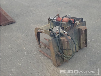 Godet Hydrulic Muck Grab to suit Skidsteer Loader: photos 3
