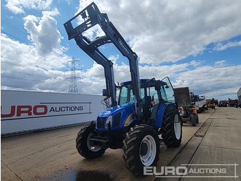 Tracteur agricole NEW HOLLAND T5000