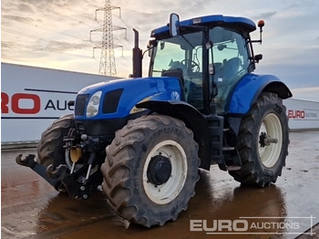 Tracteur agricole NEW HOLLAND T6080