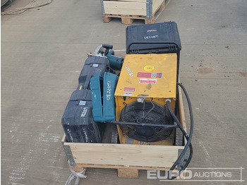 Matériel de chantier Probst FXAH120 Cordless Vacuum Lift (3 of), Makita 110 Volt Circular Saw, Makita Cordless Resipricating Saw, 415 Volt Masters Space Heater, 110 Volt Milwaukee Hammer Drill: photos 4