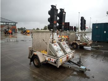 Remorque Pike 2 Way Traffic Light System, Single Axle Trailer, Ramp: photos 1