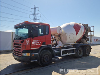 Camion malaxeur SCANIA P
