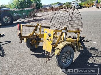 Remorque porte engin Single Axle Cable Trailer: photos 3 Remorque porte engin Single Axle Cable Trailer: photos 3