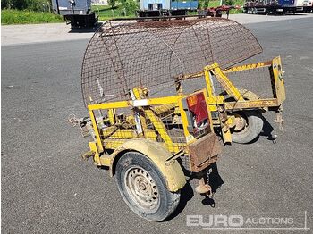 Remorque porte engin Single Axle Cable Trailer: photos 2 Remorque porte engin Single Axle Cable Trailer: photos 2