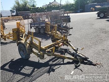 Remorque porte engin Single Axle Cable Trailer: photos 4 Remorque porte engin Single Axle Cable Trailer: photos 4