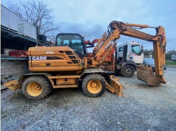 Pelle sur pneus CASE