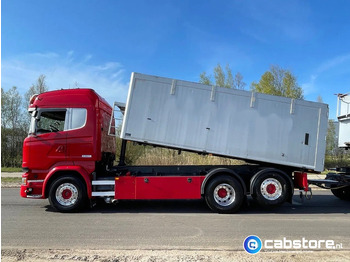 Camion citerne Scania LB6X2*4HNB Euro 6 - Year 2016 - RETARDER - ALUMINIUM kipper + FLOOR  kipper aanhangwagen - Good Condition !!: photos 5