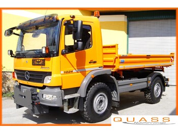 Camion benne MERCEDES-BENZ ATEGO 1024 / 4x4 / Euro 5 / TÜV / Winterdienst / einzelbereift: photos 1