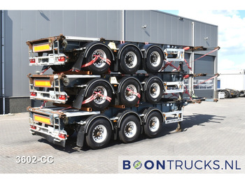 Semi-remorque porte-conteneur/ Caisse mobile VAN HOOL 20'/30'