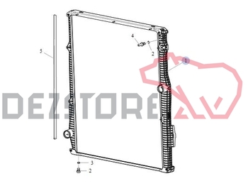 Radiateur pour Camion SCANIA MODEL R: photos 1