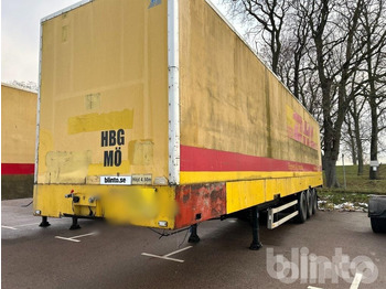 Semi-remorque fourgon