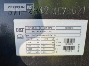 Godet pour pelle pour Engins de chantier Cat TL1200 CW20: photos 4