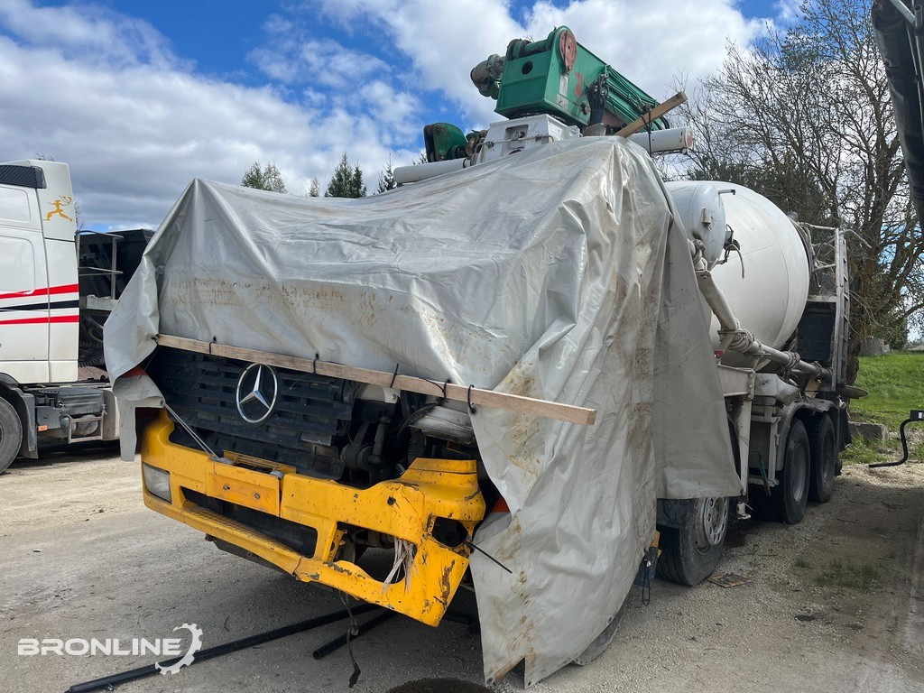 2003 MERCEDES-BENZ ACTROS 3240B 8X4/4 Mixer - Camion malaxeur: photos 3 2003 MERCEDES-BENZ ACTROS 3240B 8X4/4 Mixer - Camion malaxeur: photos 3