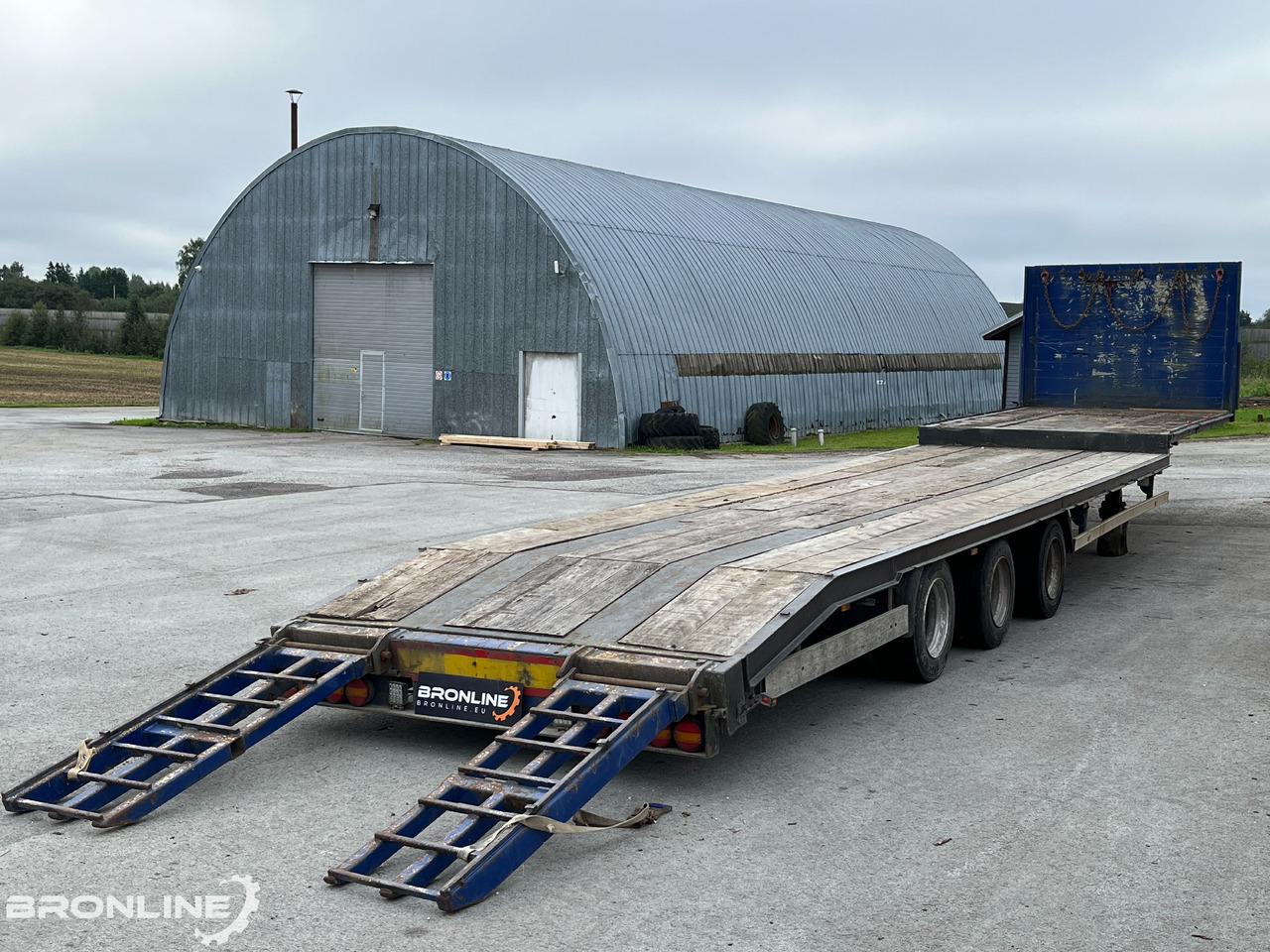 2003 WECON S327 LK20 3-axle trailer - Semi-remorque surbaissé: photos 5 2003 WECON S327 LK20 3-axle trailer - Semi-remorque surbaissé: photos 5