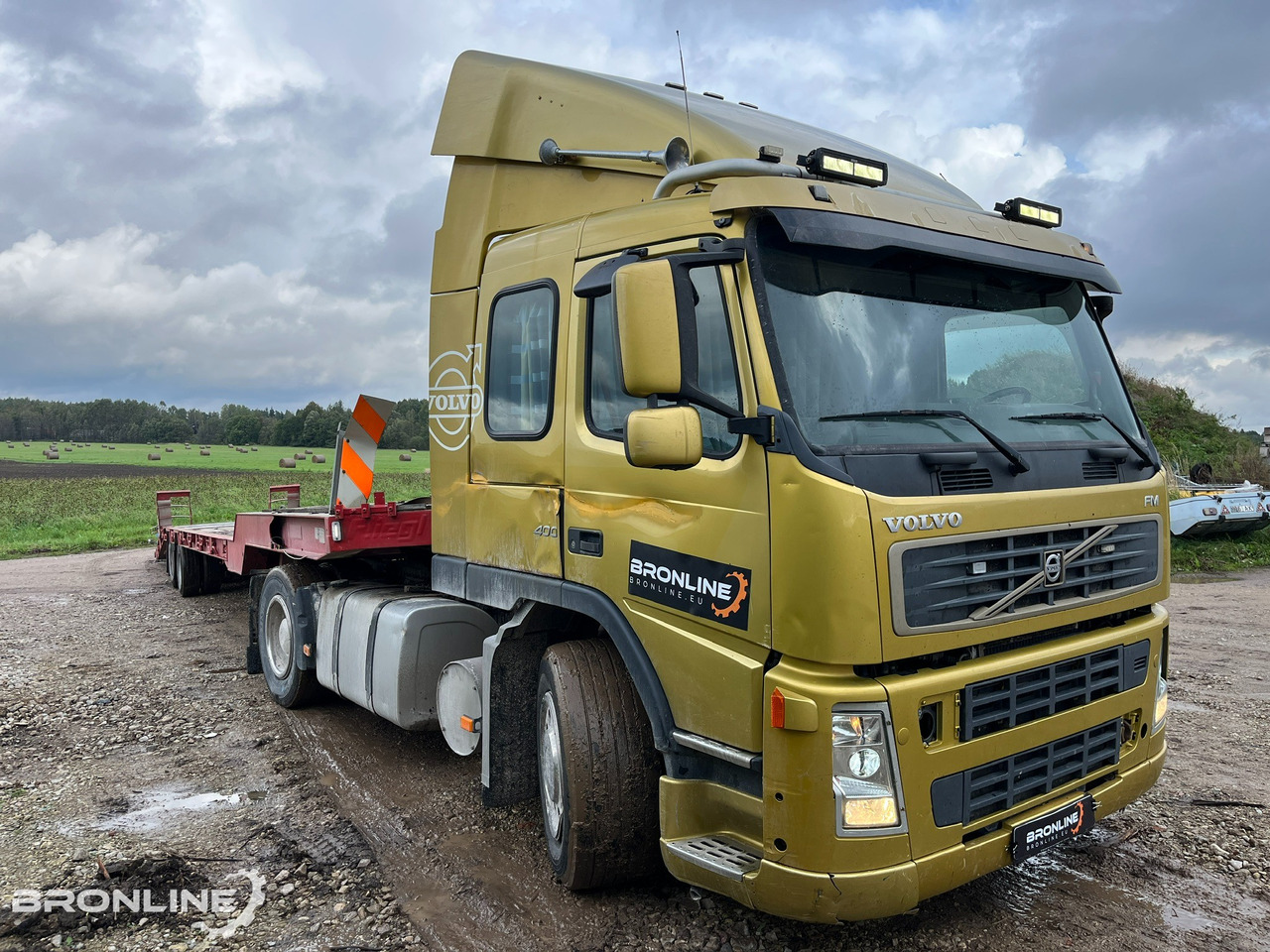 2006 Volvo FM400 + 2000 FLIEGL SZS 280 Flatbed - Tracteur routier: photos 2 2006 Volvo FM400 + 2000 FLIEGL SZS 280 Flatbed - Tracteur routier: photos 2