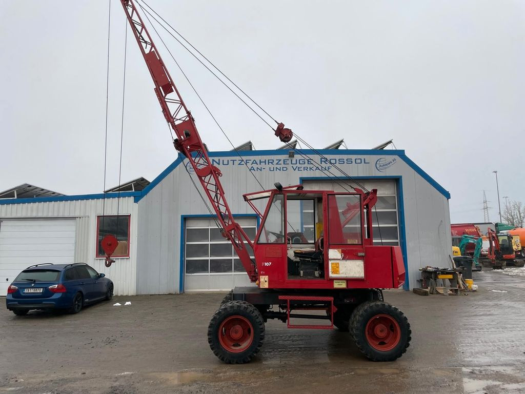 Fuchs F107 F 107 Seilbagger 9900 Kg Fuchs F107 F 107 Seilbagger 9900 Kg - Pelle sur pneus: photos 3 Fuchs F107 F 107 Seilbagger 9900 Kg Fuchs F107 F 107 Seilbagger 9900 Kg - Pelle sur pneus: photos 3