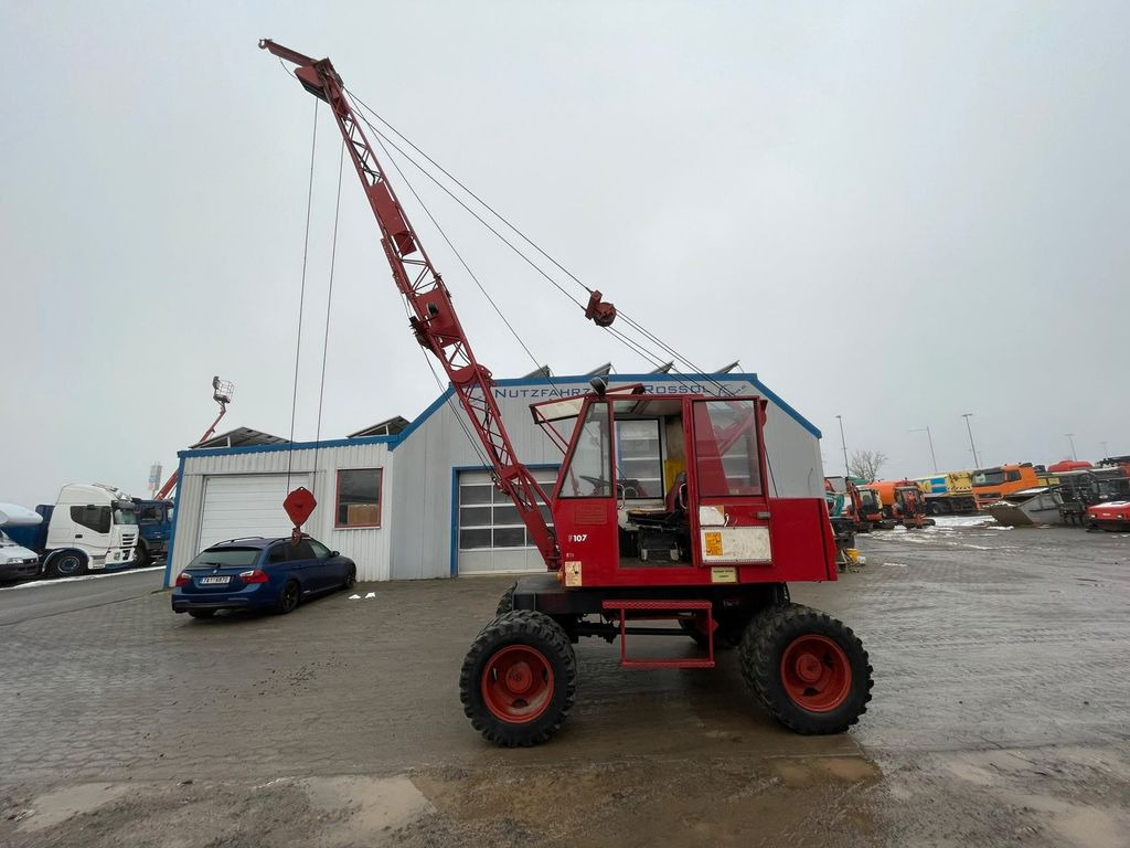 Fuchs F107 F 107 Seilbagger 9900 Kg Fuchs F107 F 107 Seilbagger 9900 Kg - Pelle sur pneus: photos 4 Fuchs F107 F 107 Seilbagger 9900 Kg Fuchs F107 F 107 Seilbagger 9900 Kg - Pelle sur pneus: photos 4