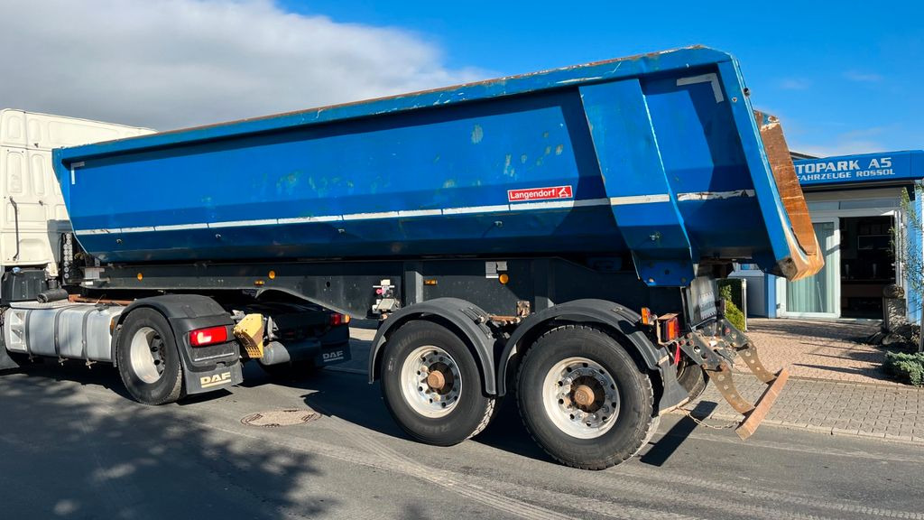 Langendorf SKS-HS 18/29 Kipper Mulde Kippmulde Langendorf SKS-HS 18/29 Kipper Mulde Kippmulde - Semi-remorque benne: photos 4 Langendorf SKS-HS 18/29 Kipper Mulde Kippmulde Langendorf SKS-HS 18/29 Kipper Mulde Kippmulde - Semi-remorque benne: photos 4