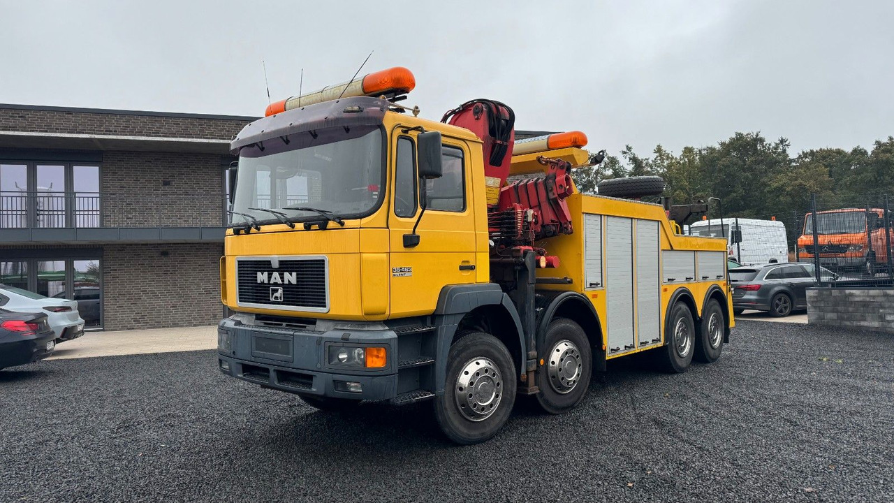 MAN 35.463 Abschleppwagen Kran LKW Berger - Remorqueuse: photos 2 MAN 35.463 Abschleppwagen Kran LKW Berger - Remorqueuse: photos 2