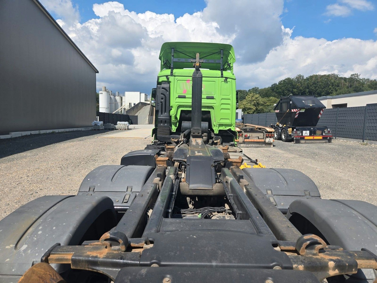 MAN TGS 26.510 Abrollkipper HIAB Lift -Lenkachse - Camion ampliroll: photos 4 MAN TGS 26.510 Abrollkipper HIAB Lift -Lenkachse - Camion ampliroll: photos 4