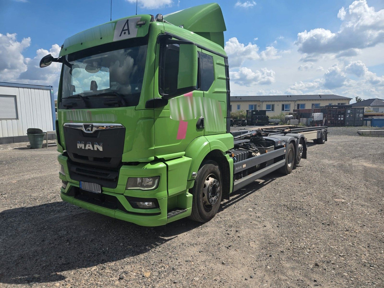 MAN TGS 2651 Abrollkipper HIAB Lift -Lenkachse - Camion ampliroll: photos 1 MAN TGS 2651 Abrollkipper HIAB Lift -Lenkachse - Camion ampliroll: photos 1