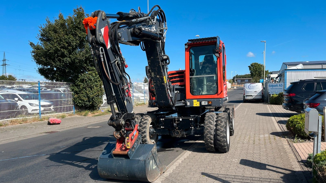 Schaeff TeRex TW85 Mobilbagger 8600 Kg Verstellausleger - Pelle sur pneus: photos 4 Schaeff TeRex TW85 Mobilbagger 8600 Kg Verstellausleger - Pelle sur pneus: photos 4