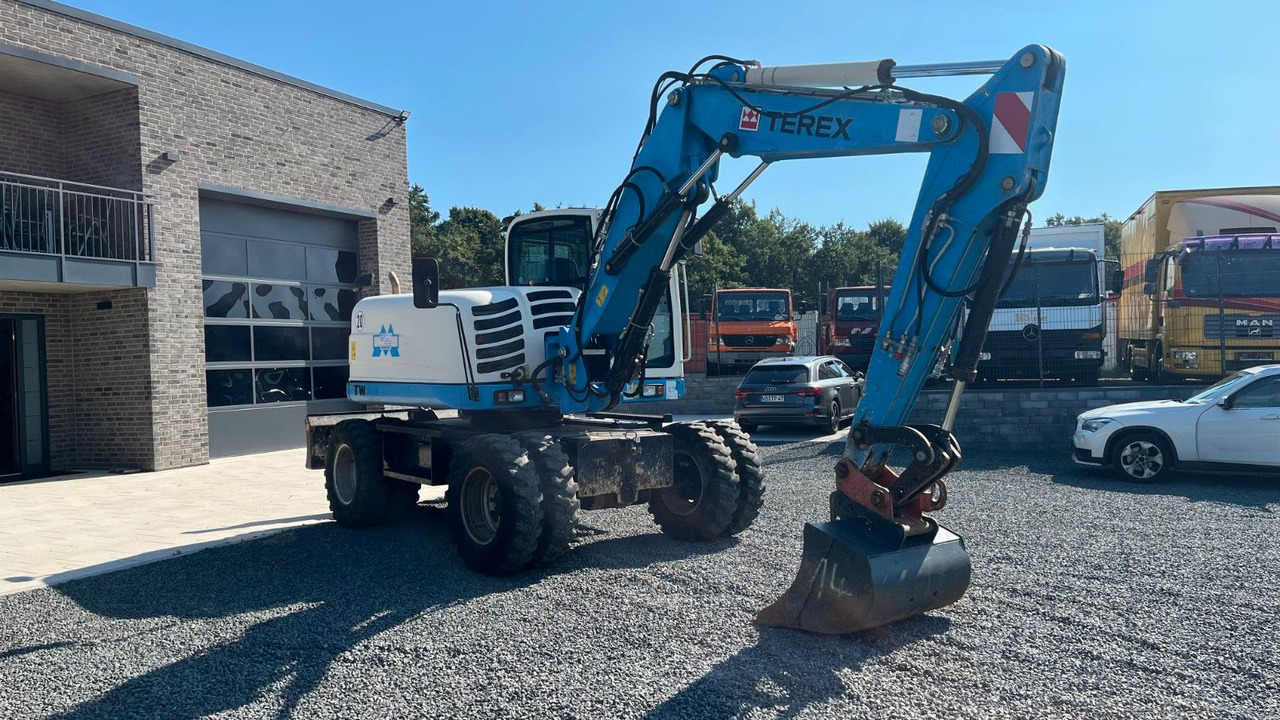 Terex TW110 Mobilbagger Verstellausleger 11000Kg - Pelle sur pneus: photos 2 Terex TW110 Mobilbagger Verstellausleger 11000Kg - Pelle sur pneus: photos 2