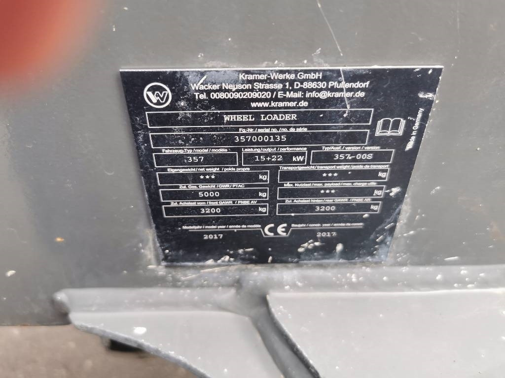 Kramer 5055e - Chargeuse sur pneus: photos 5 Kramer 5055e - Chargeuse sur pneus: photos 5