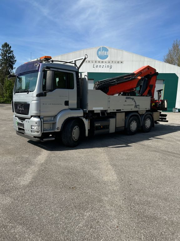 MAN TGS 33 . 440 6x4 Palfinger P K 74002 Seilwinde MAN TGS 33 . 440 6x4 Palfinger P K 74002 Seilwinde - Camion grue, Camion plateau: photos 2 MAN TGS 33 . 440 6x4 Palfinger P K 74002 Seilwinde MAN TGS 33 . 440 6x4 Palfinger P K 74002 Seilwinde - Camion grue, Camion plateau: photos 2