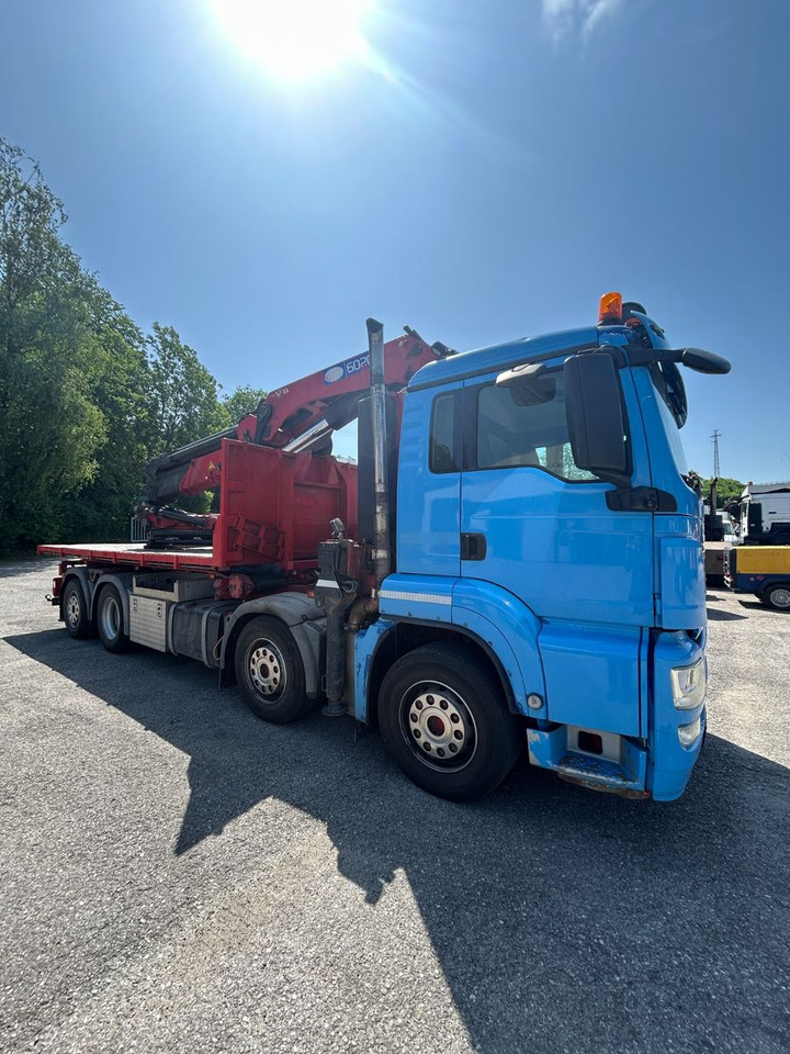 MAN TGS 8x2 mit HMF Kran 6020 Jip Winde - Camion grue: photos 3 MAN TGS 8x2 mit HMF Kran 6020 Jip Winde - Camion grue: photos 3
