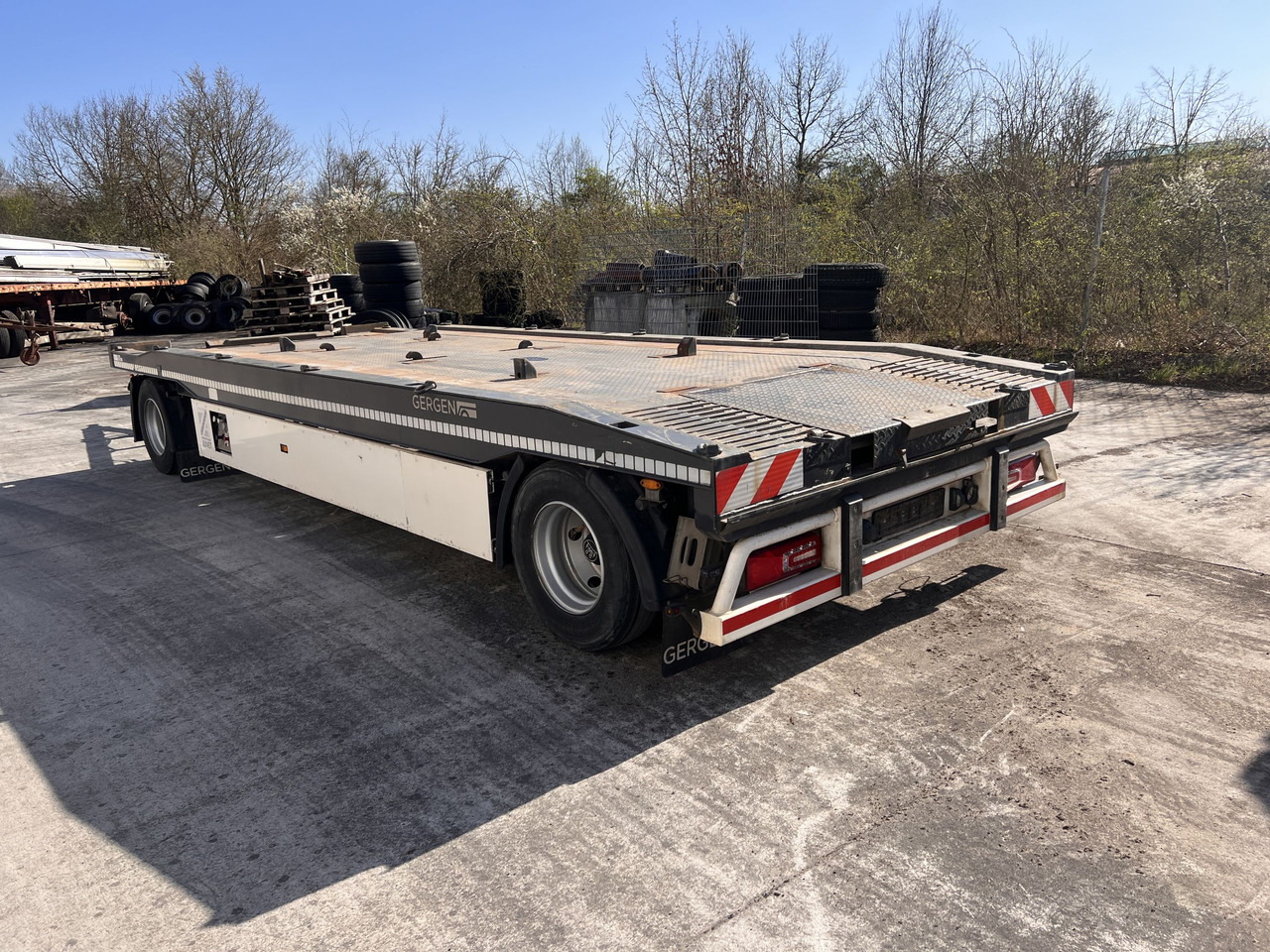 Gergen TBCA 18H 2 Achs Kombianhänger- Tieflader - Remorque porte-conteneur/ Caisse mobile: photos 5 Gergen TBCA 18H 2 Achs Kombianhänger- Tieflader - Remorque porte-conteneur/ Caisse mobile: photos 5