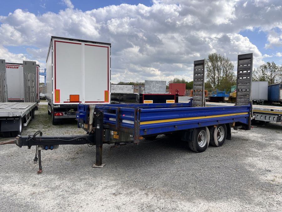 Humbaur HBT10 Tandemtieflader - Remorque porte-engin surbaissée: photos 2 Humbaur HBT10 Tandemtieflader - Remorque porte-engin surbaissée: photos 2
