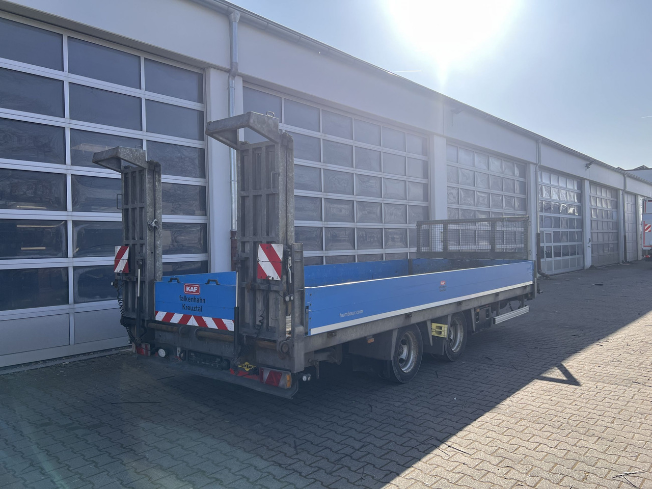 Humbaur HBTZ 136224 TA-BS 13,6 t Tandemtieflader - Remorque porte-engin surbaissée: photos 3 Humbaur HBTZ 136224 TA-BS 13,6 t Tandemtieflader - Remorque porte-engin surbaissée: photos 3