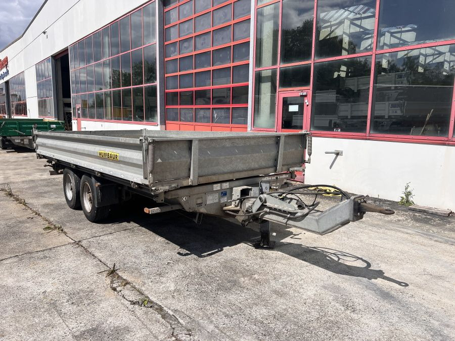 Humbaur htk105024  Tandemkipper- Tieflader - Remorque benne: photos 3 Humbaur htk105024  Tandemkipper- Tieflader - Remorque benne: photos 3