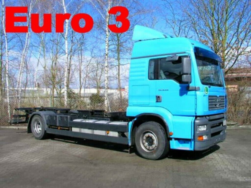 MAN 18.410 TGA2 Achs BDF- LKW - Camion porte-conteneur/ Caisse mobile: photos 1 MAN 18.410 TGA2 Achs BDF- LKW - Camion porte-conteneur/ Caisse mobile: photos 1