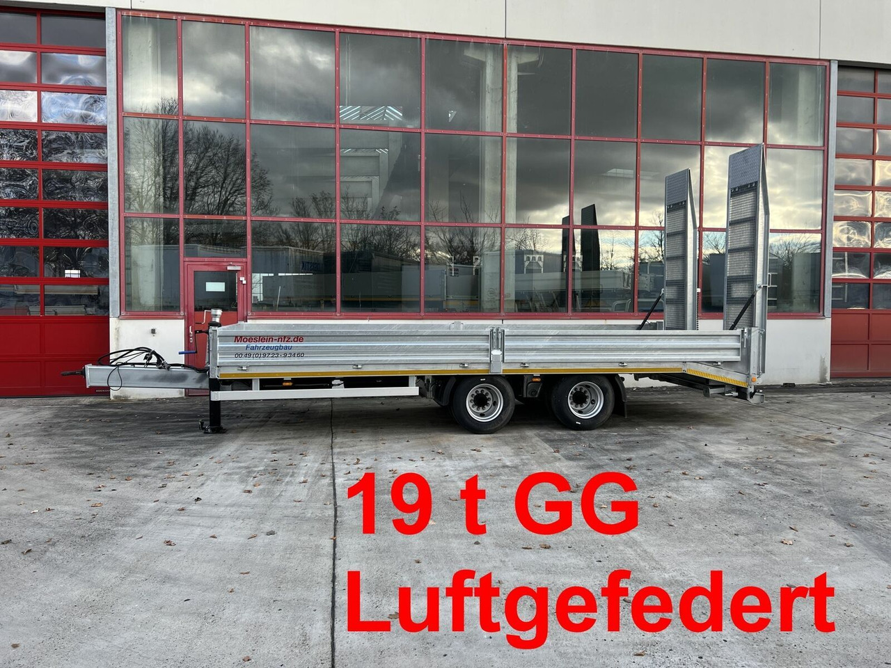 Möslein 19 t Tandemtieflader-- Neufahrzeug -- - Remorque porte-engin surbaissée: photos 2 Möslein 19 t Tandemtieflader-- Neufahrzeug -- - Remorque porte-engin surbaissée: photos 2