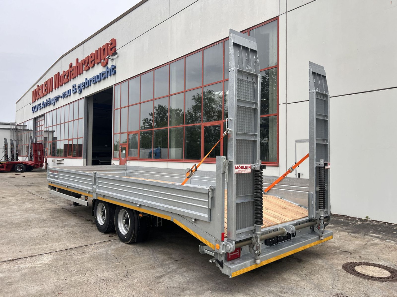 Möslein Neuer Tandemtieflader, 7,28 m Ladefläche - Remorque porte-engin surbaissée: photos 3 Möslein Neuer Tandemtieflader, 7,28 m Ladefläche - Remorque porte-engin surbaissée: photos 3
