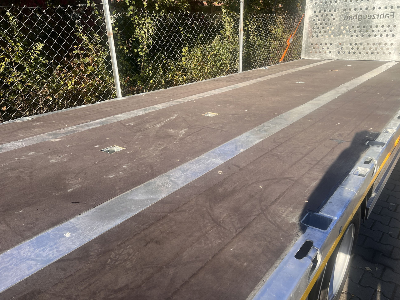 Remorque plateau neuf Möslein T 3 Plato 9 m  3 Achs Jumbo- Plato- Anhänger 9 m, Mega: photos 9