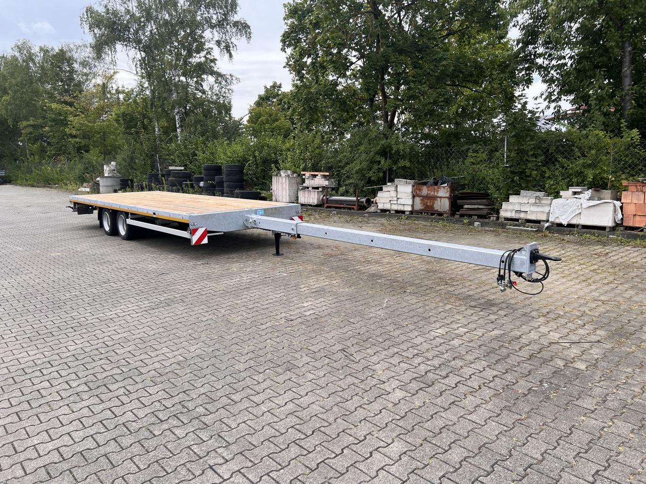Möslein THT 11 G Ausziehbar  11,9 t Tandemanhänger- Tieflader, ausziehbar - Remorque plateau: photos 5 Möslein THT 11 G Ausziehbar  11,9 t Tandemanhänger- Tieflader, ausziehbar - Remorque plateau: photos 5