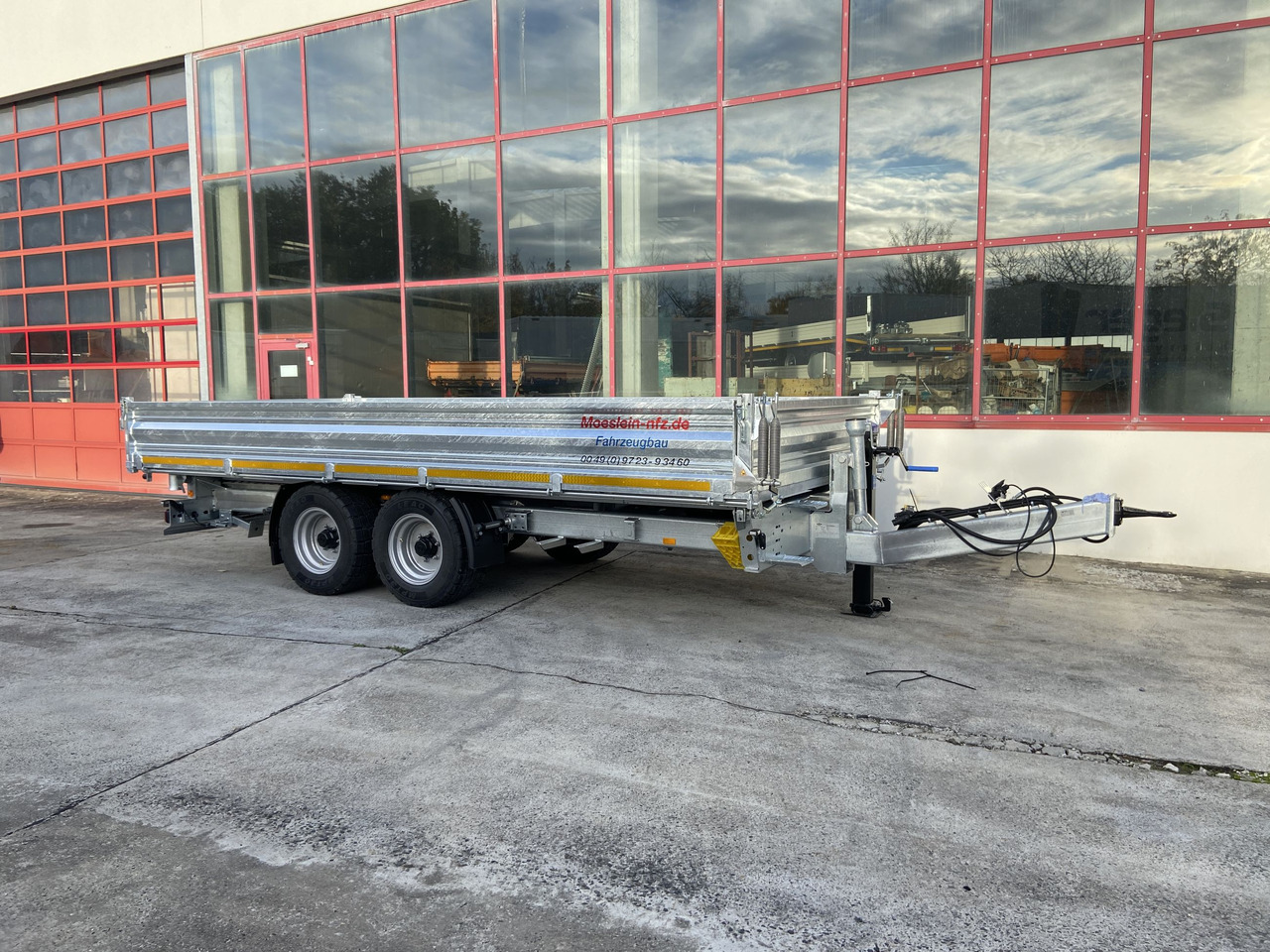 Möslein TTD 11 Breite Reifen Kipper Tieflader, Breite Reifen-- Neufahrzeug -- - Remorque benne: photos 4 Möslein TTD 11 Breite Reifen Kipper Tieflader, Breite Reifen-- Neufahrzeug -- - Remorque benne: photos 4