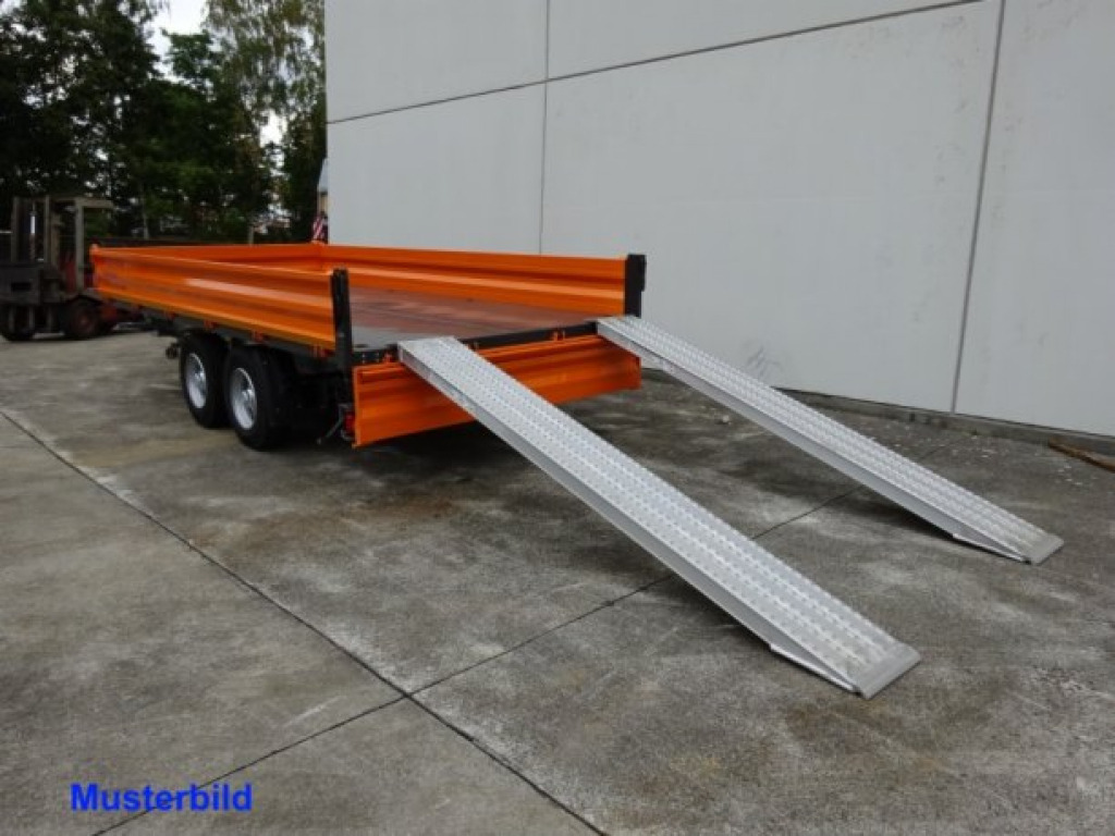 Möslein TTD 13 Orange 13 t Tandem 3- Seitenkipper Tieflader-- Neufahrzeug -- - Remorque benne: photos 4 Möslein TTD 13 Orange 13 t Tandem 3- Seitenkipper Tieflader-- Neufahrzeug -- - Remorque benne: photos 4