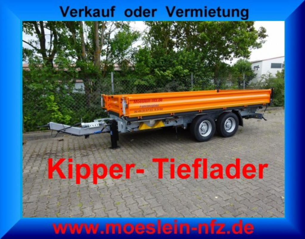Möslein TTD11 Orange neuer Tandem 3- Seitenkipper Tieflader-- Neufahrzeug -- - Remorque benne: photos 4 Möslein TTD11 Orange neuer Tandem 3- Seitenkipper Tieflader-- Neufahrzeug -- - Remorque benne: photos 4