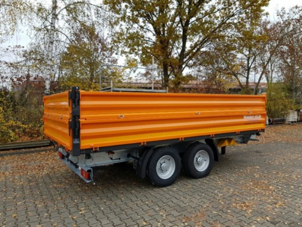 Möslein TTD13- BA Orange 13 t Tandem Kipper Tiefladermit Bordwand- Aufsatz-- Neufahrzeug -- - Remorque benne: photos 3 Möslein TTD13- BA Orange 13 t Tandem Kipper Tiefladermit Bordwand- Aufsatz-- Neufahrzeug -- - Remorque benne: photos 3