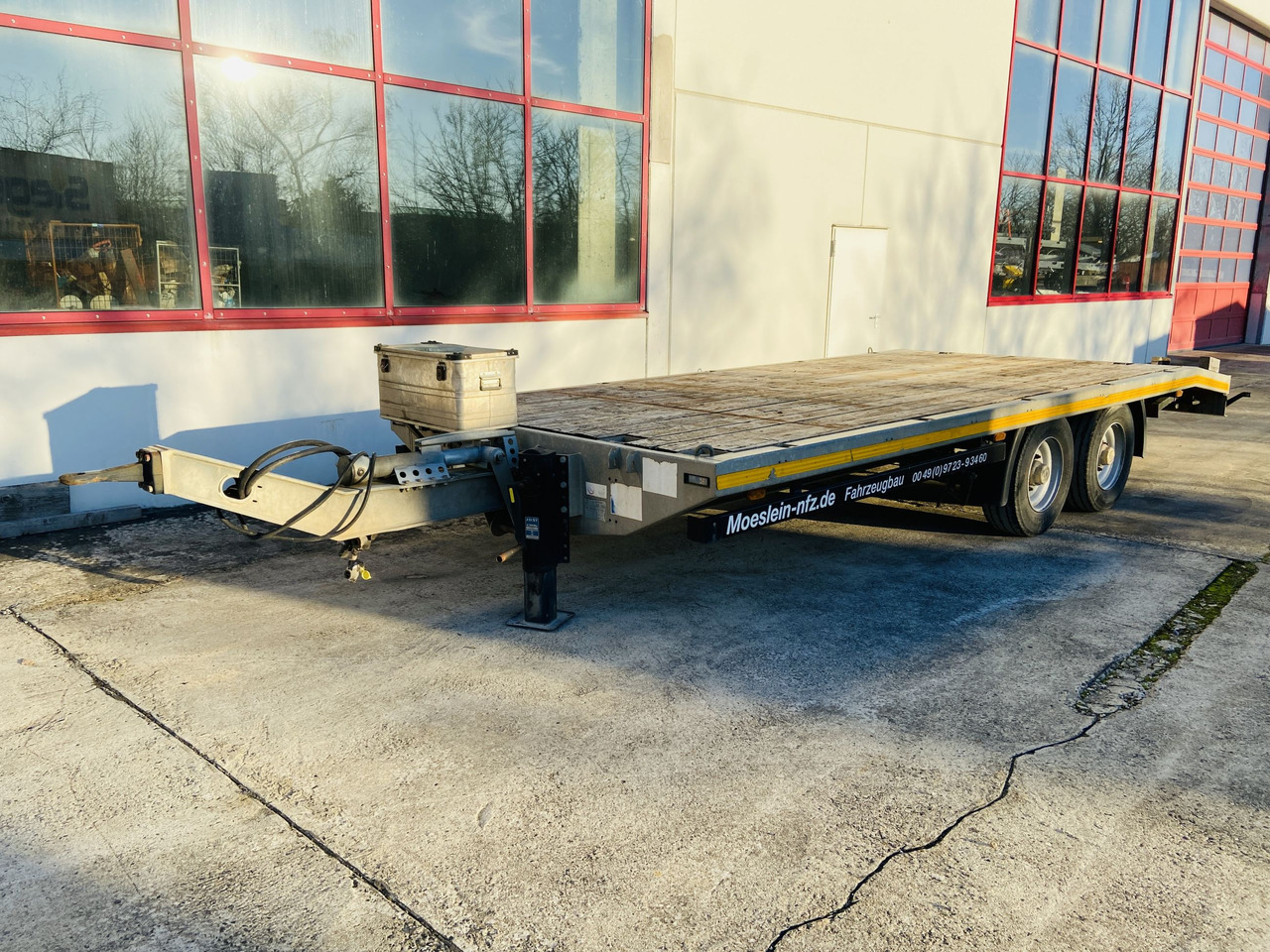 Möslein TTS 11 Schwebheim Tandemtieflader - Remorque porte-engin surbaissée: photos 2 Möslein TTS 11 Schwebheim Tandemtieflader - Remorque porte-engin surbaissée: photos 2