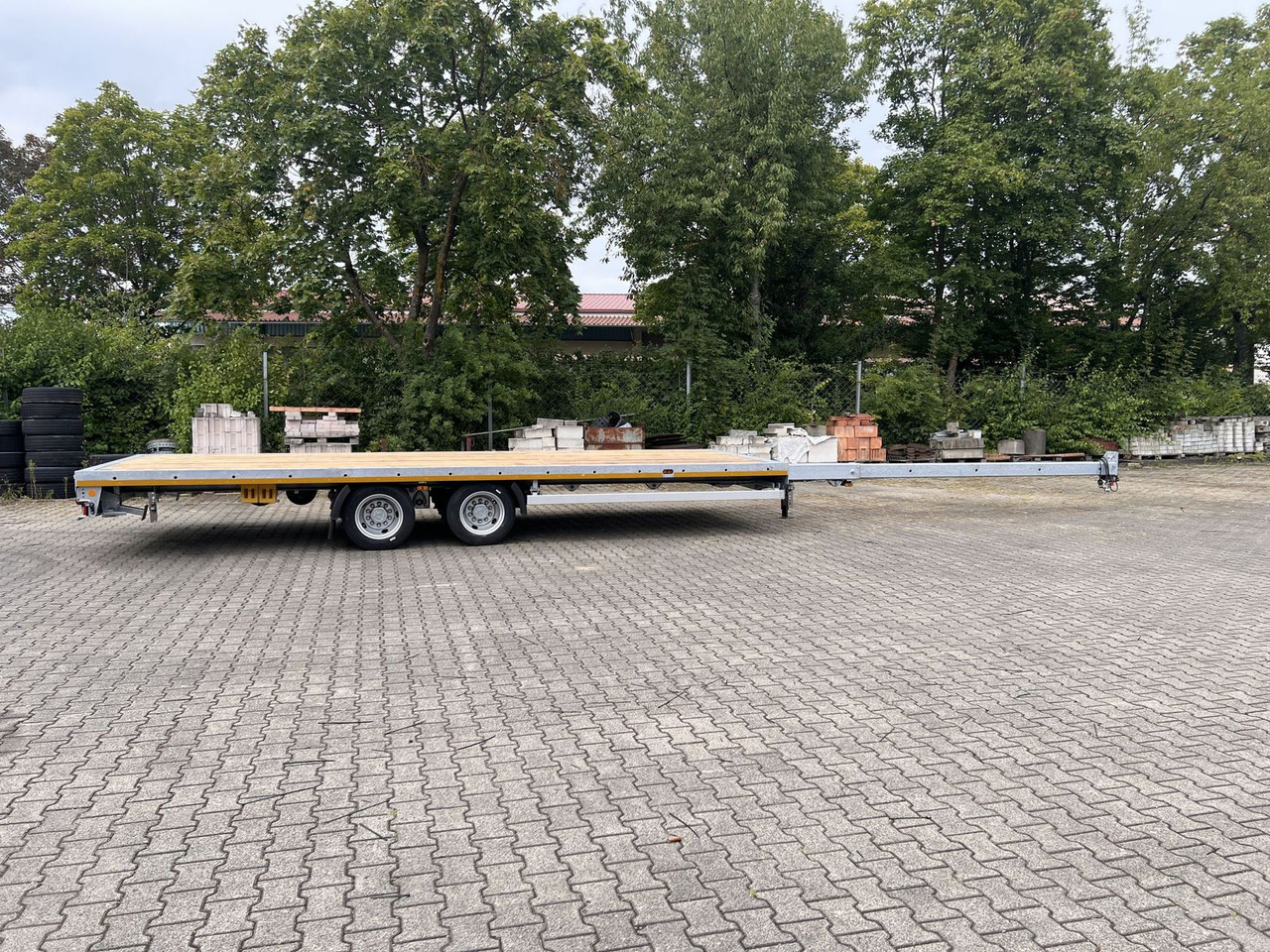 Möslein 11,9 t Tandemanhänger- Tieflader, ausziehbarLuf - Semi-remorque: photos 4 Möslein 11,9 t Tandemanhänger- Tieflader, ausziehbarLuf - Semi-remorque: photos 4